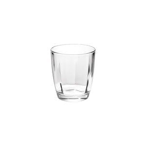 Vietri Optical Double Old Fashioned Glass - Clear