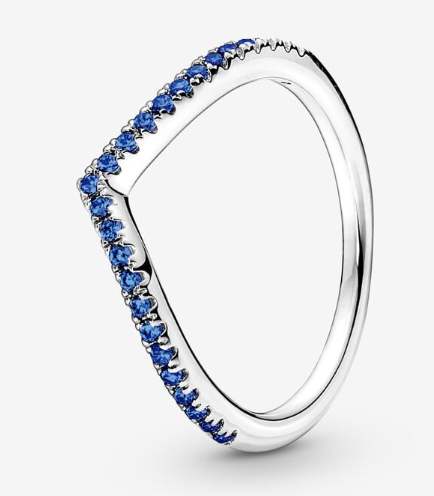 PANDORA Timeless Wish Sparkling Blue Ring
