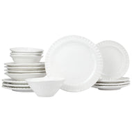 Vietri Pietra Serena Sixteen-Piece Place Setting Set