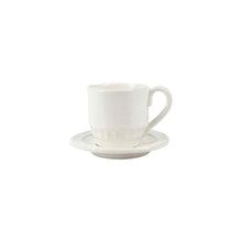 Load image into Gallery viewer, Vietri Pietra Serena Espresso Cup &amp; Saucer
