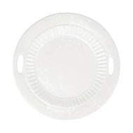 Vietri Pietra Serena Handled Round Tray