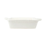 Vietri Pietra Serena Square Baker with Handles