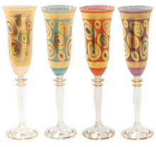 Load image into Gallery viewer, Four Regalia Champagne Glasses
