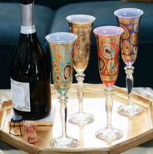 Load image into Gallery viewer, Regalia Champagne Glass - Purple
