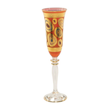 Load image into Gallery viewer, Regalia Champagne Glass - Orange
