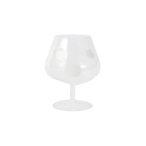 Vietri Drop White Snifter