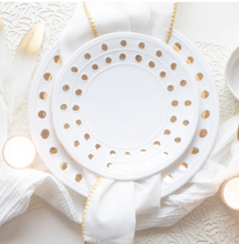Load image into Gallery viewer, Medici Gold Dinner Plate
