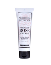 Load image into Gallery viewer, Charcoal Rose Travel Size Body Wash
