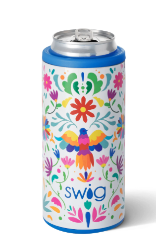 Swig- 12 oz Skinny Can Cooler - Hawaiian Punch