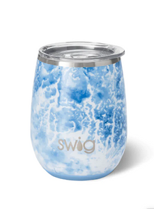 Swig Stemless Wine Cup (14oz) - Sea Spray