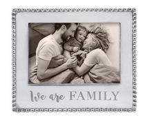 Load image into Gallery viewer, Mariposa We Are Family Beaded Statement Frame - 5x7
