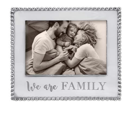 Mariposa We Are Family Beaded Statement Frame - 5x7