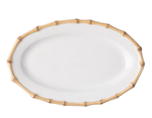 Classic Bamboo Natural Medium Platter - 16”