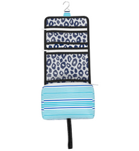 Load image into Gallery viewer, Beauty Burrito Hanging Toiletry Bag - Seas the Day
