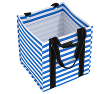 Load image into Gallery viewer, Bagette Market Tote - Swim Lane
