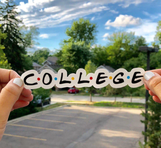 College Sticker