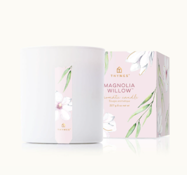 Thymes Magnolia Willow Poured Candle