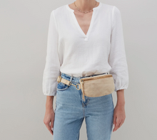 Load image into Gallery viewer, Fern Belt Bag - Gold Leaf
