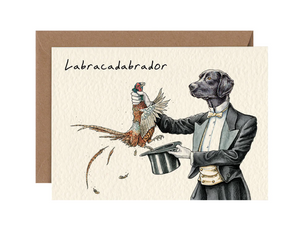 Labracadabrador Card