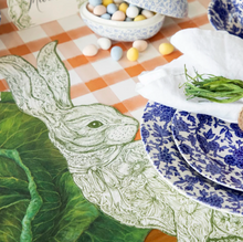 Load image into Gallery viewer, Die-Cut Greenhouse Hare Placemat
