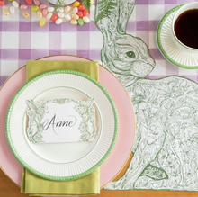 Load image into Gallery viewer, Die-Cut Greenhouse Hare Placemat
