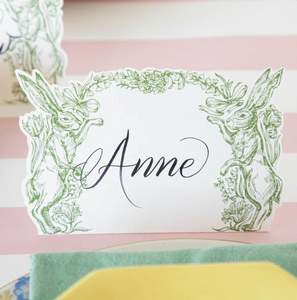 Greenhouse Hares Place Card