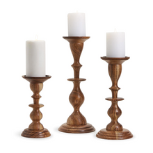 Load image into Gallery viewer, Natural Heights Hand-Crafted Pillar Candleholder
