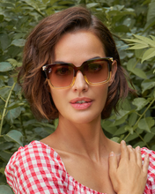 Load image into Gallery viewer, Luxe Fallon - Mahogany/Nude Sunglasses

