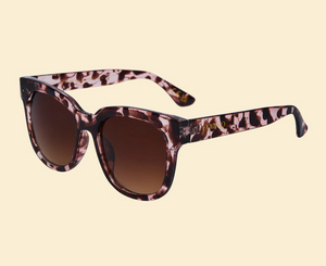 Limited Edition Elena Sunglasses- Monochrome Tortoiseshell
