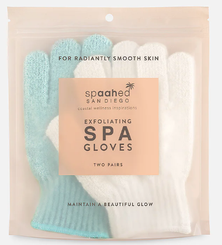 Spa Sister Exfoliating Spa Gloves