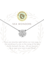 Load image into Gallery viewer, Spartina 449 Sea La Vie Necklace Sea Wonders/Sand Dollar
