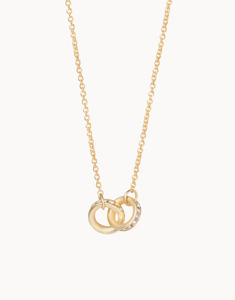 Sea La Vie Necklace Unbreakable/Double Rings