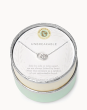 Load image into Gallery viewer, Sea La Vie Necklace Unbreakable/Double Rings
