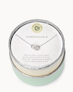 Sea La Vie Necklace Unbreakable/Double Rings