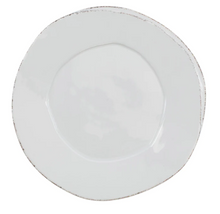 Load image into Gallery viewer, Vietri Lastra American Dinner Plate - Light Gray
