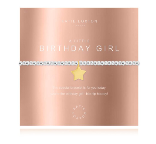 a little Birthday Girl Bracelet (Star)