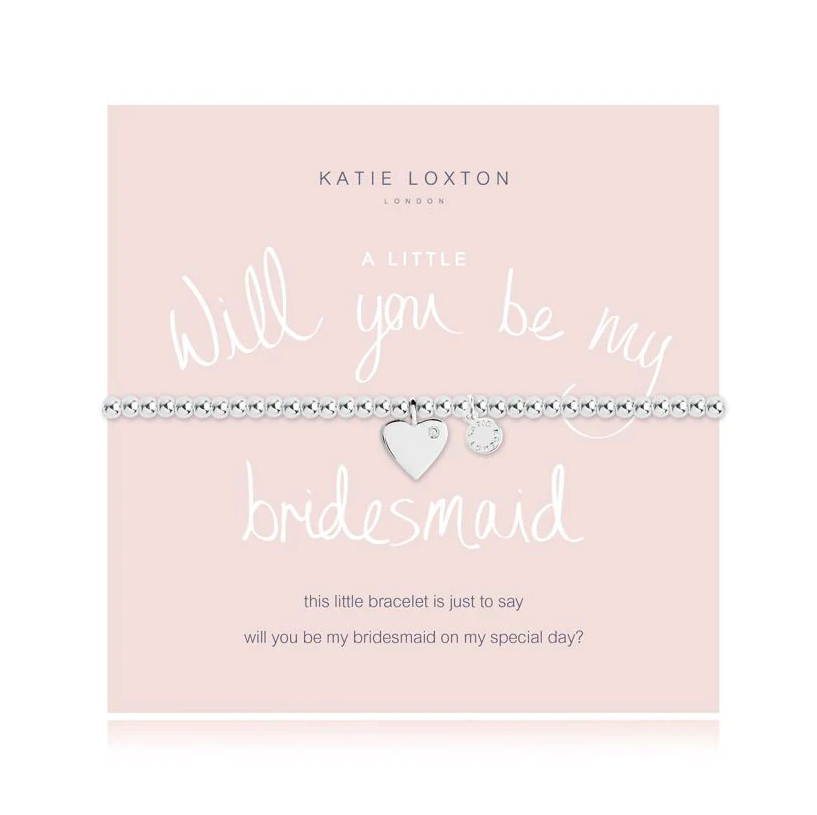 A Little Will You Be My Bridesmaid Bracelet