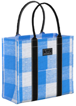 Load image into Gallery viewer, Totes-Ma-Goat Tote Bag - French Blue Check
