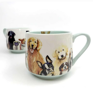 Best Friends Dog Bunch Serveware Mug