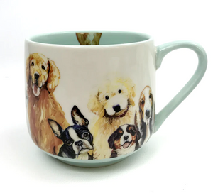 Best Friends Dog Bunch Serveware Mug