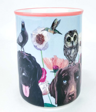 Load image into Gallery viewer, Dogs And Birds Serveware Mug
