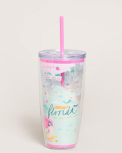 Load image into Gallery viewer, Spartina 449 Florida Clear Drink Tumbler
