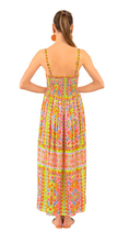 Load image into Gallery viewer, Fiesta Time Midi/Maxi – Watteau - Pink/Lime
