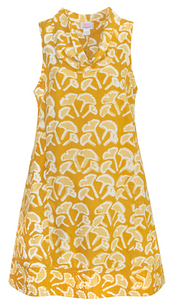 Eli Dress Ginkgo - Gold - Organic