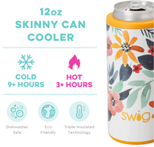 Load image into Gallery viewer, Swig Honey Meadow Skinny Can Cooler (12oz)
