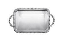 Load image into Gallery viewer, Mariposa Pearled Medium Service Tray
