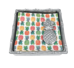 Mariposa Tropical Pineapple Cocktail Napkin Box