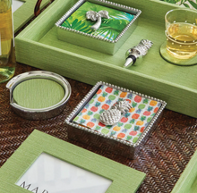 Load image into Gallery viewer, Mariposa Tropical Pineapple Cocktail Napkin Box

