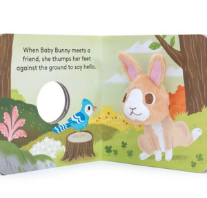 Baby Bunny: Finger Puppet Book