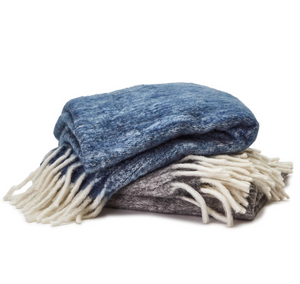 Plush and Cozy Faux Mohair Throw
